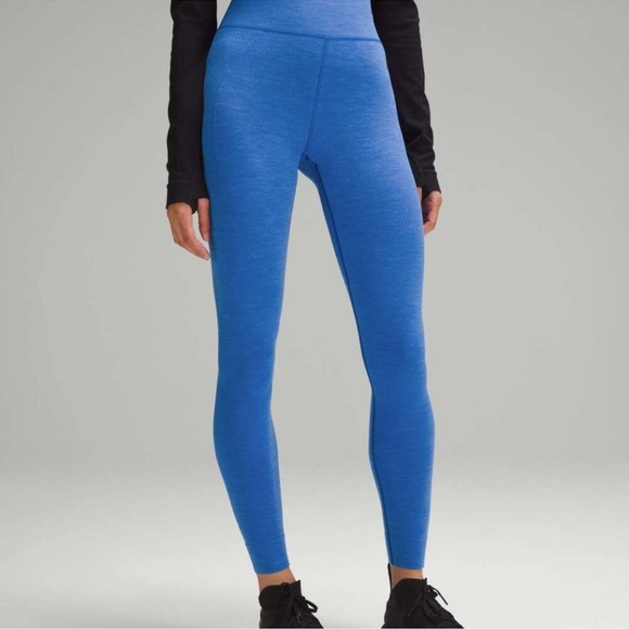 Lululemon Merino Wool-Blend Base Layer leggings Size 2 - Picture 1 of 6
